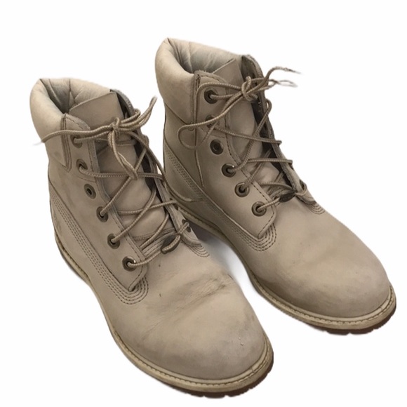 ivory timberland boots